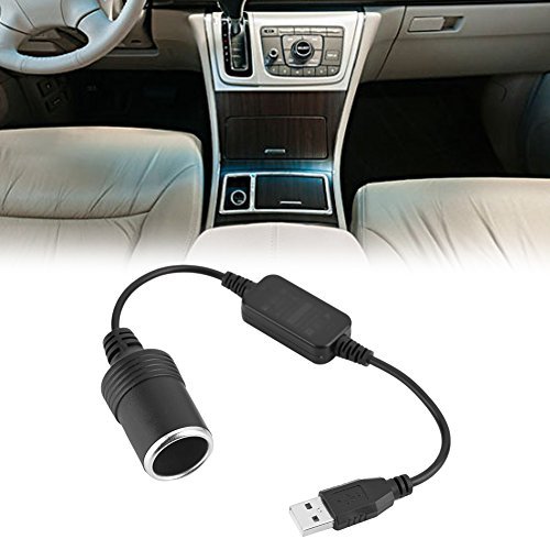 Modul Konverter Step Up USB 5 Volt Ke 12 Volt - USB Cigarette Plug Power Socket 5 V to 12 V