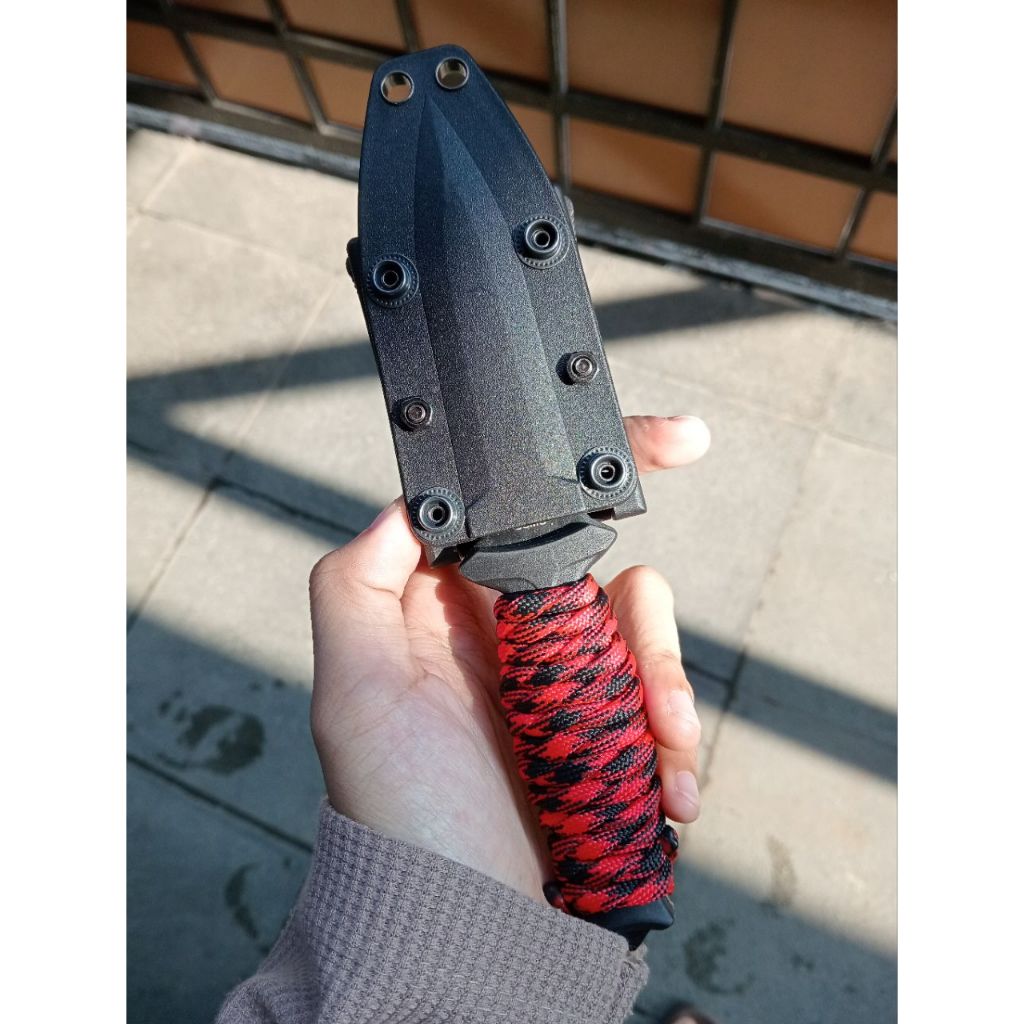 RB Baca Deskripsi / Pisau Dapur Serbaguna / Pisau Tactical Kydex WR Paracod / Pisau Wr Tactical