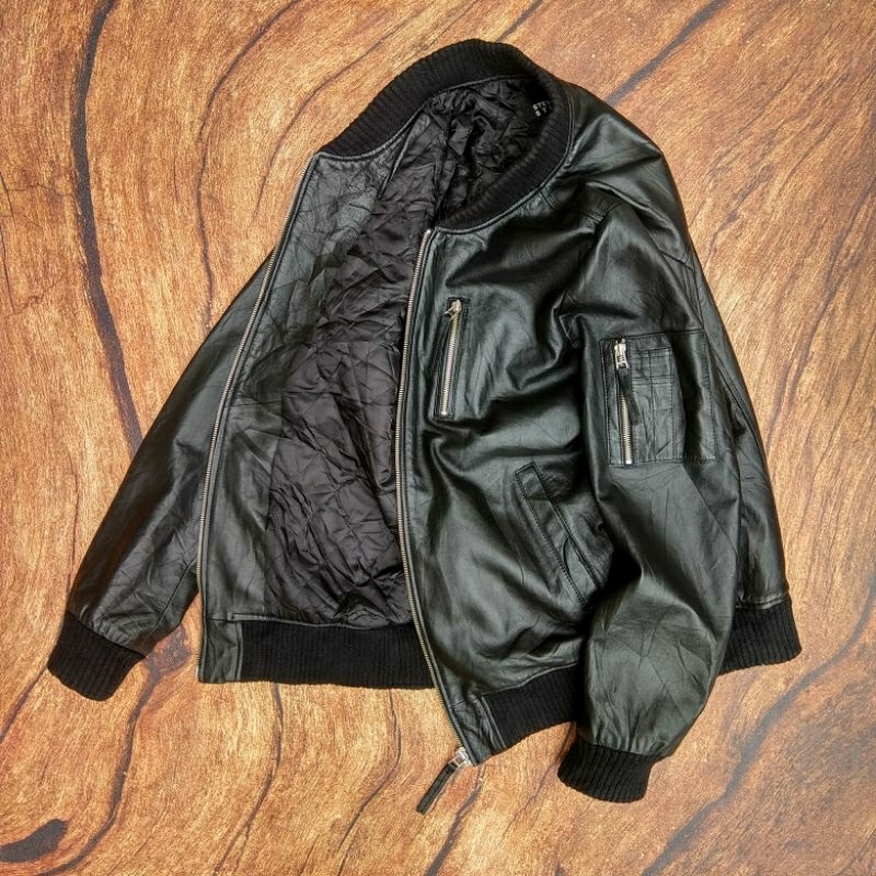 jaket kulit bomber pilot MA1 fashion flight jacket not schott avirex vanson rbc alpha varsity vintage