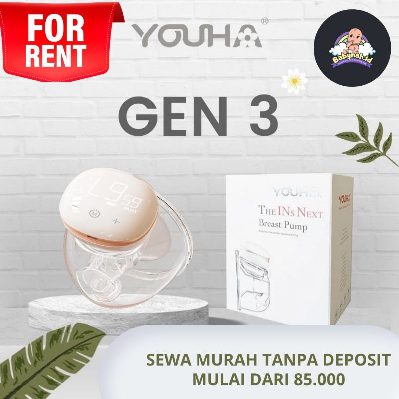 Sewa Pompa ASI Youha The Ins Gen 3 Tanpa Deposit Babynah.id