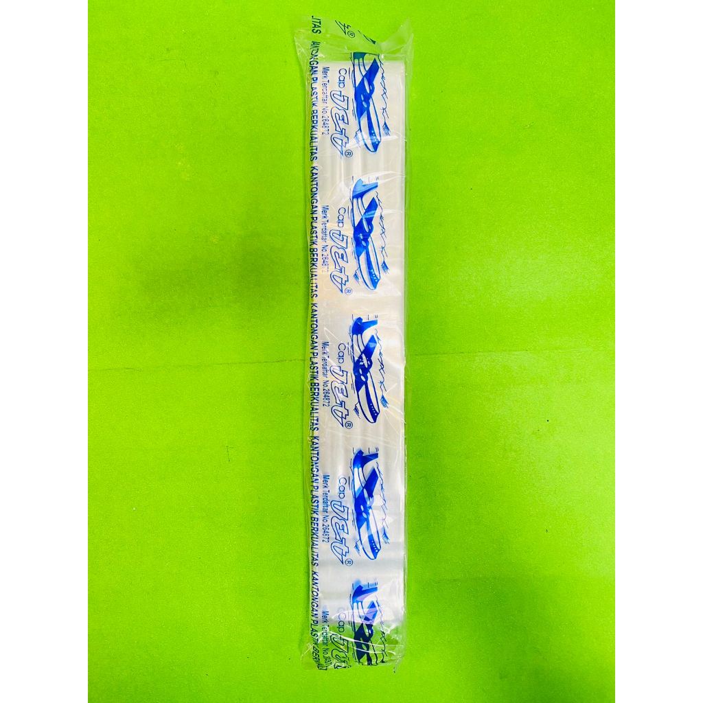 plastik pembungkus buah atau gambas tebal 002 p 100 m L 4 cm
