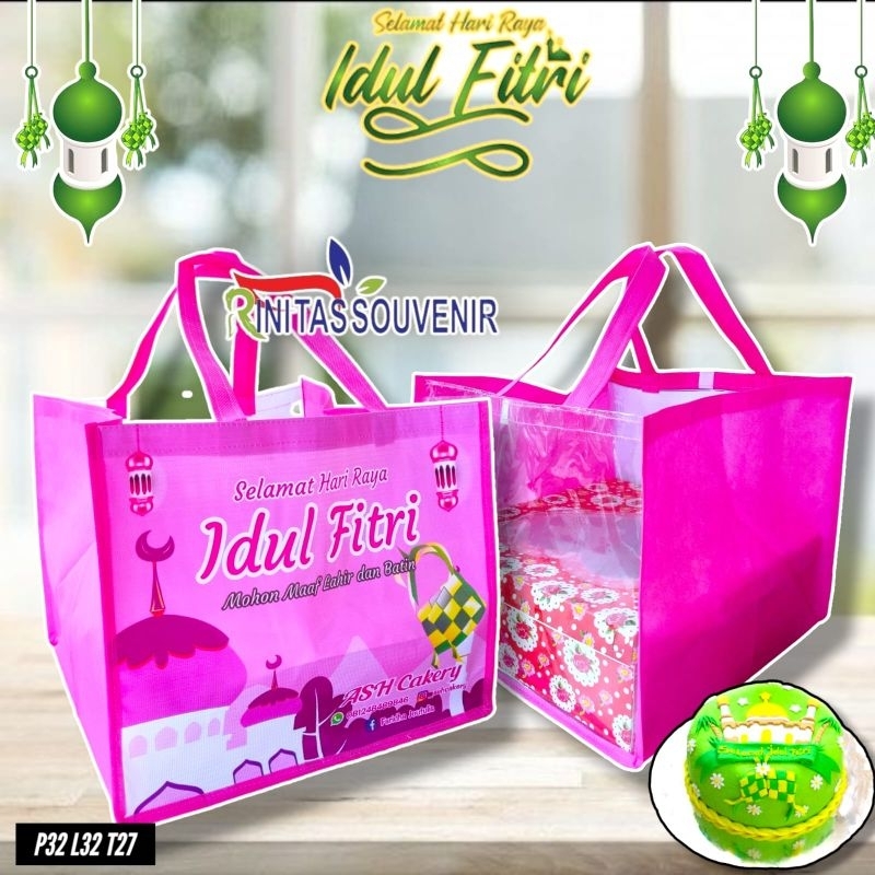 

tas lebaran idul fitri mika - tas tanggo dan sirup - tas hampers