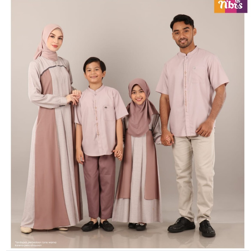 NIBRAS SARIMBIT 2024 TERBARU RAYYA SERIES NENOFA MISTY LILAC BY NBRS FASHION // SETELAN PAKAIAN SERA