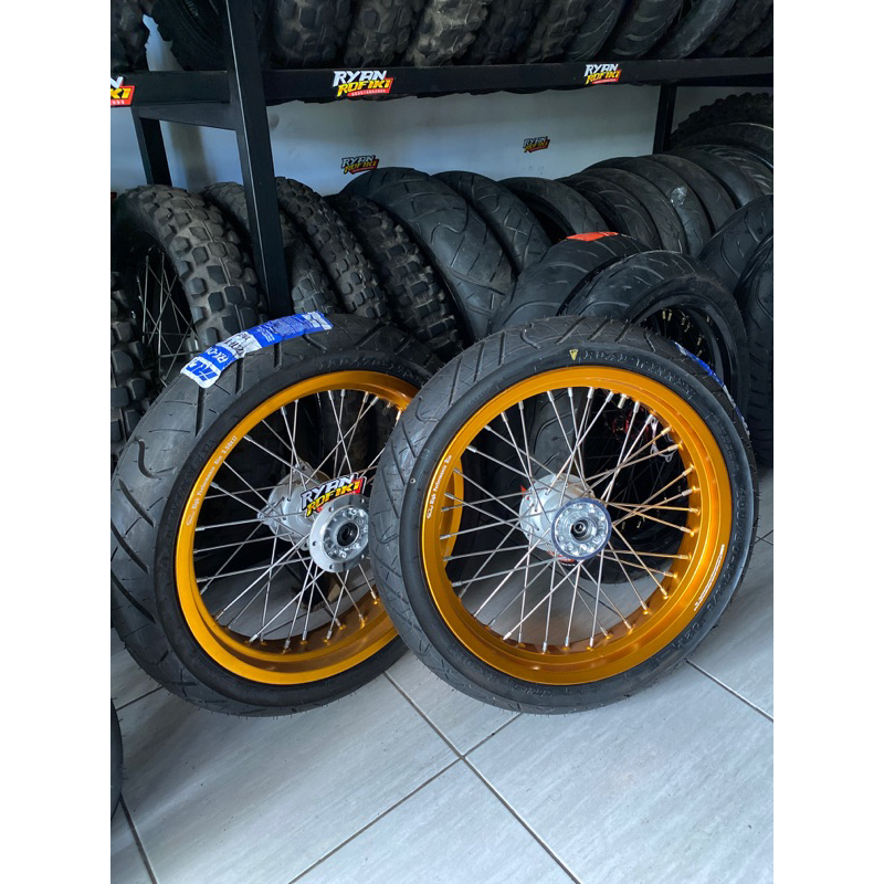 RODA KLX SUPERMOTO 300/350 BAN IRC