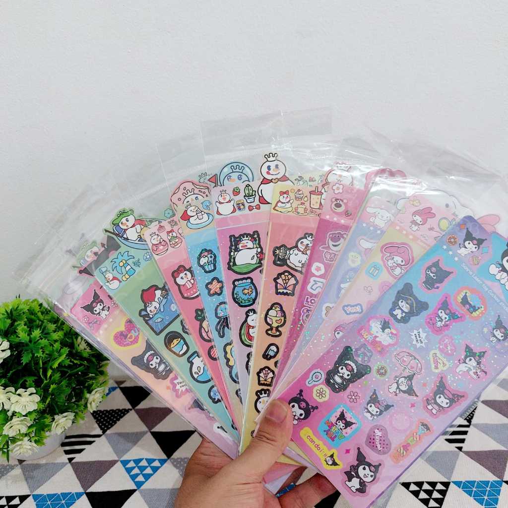 

Stiker / Sticker Hologram Mixue Sanrio