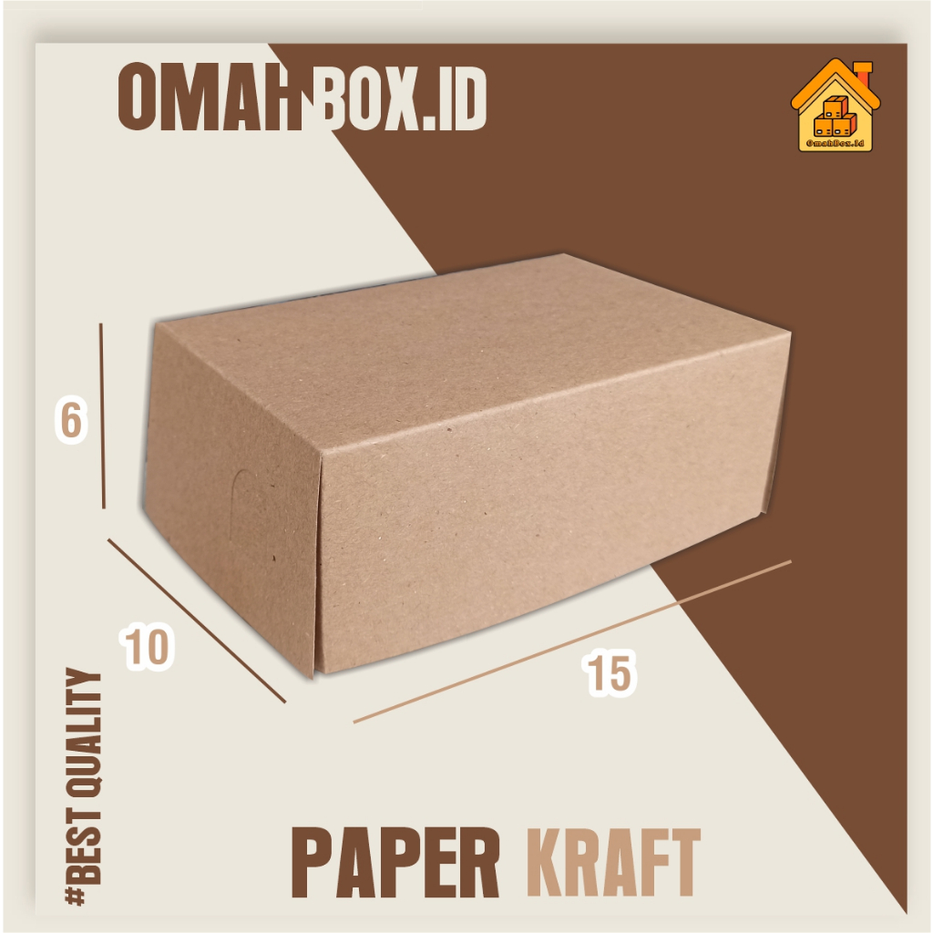 

Kemasan Kraft 15x10x6 cm | laminasi Bagian dalam | box food | Craft eco | Box Makanan | Box takoyaki | box dimsum