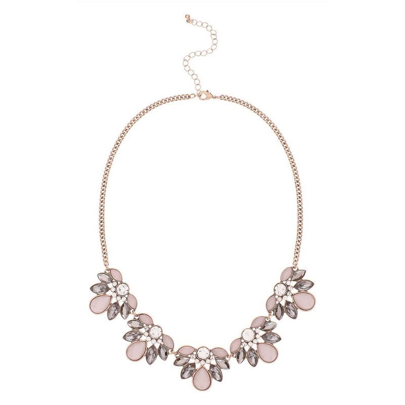 CUTEFS - Kalung Aksesoris Hijab Warna Nude Aesthetic