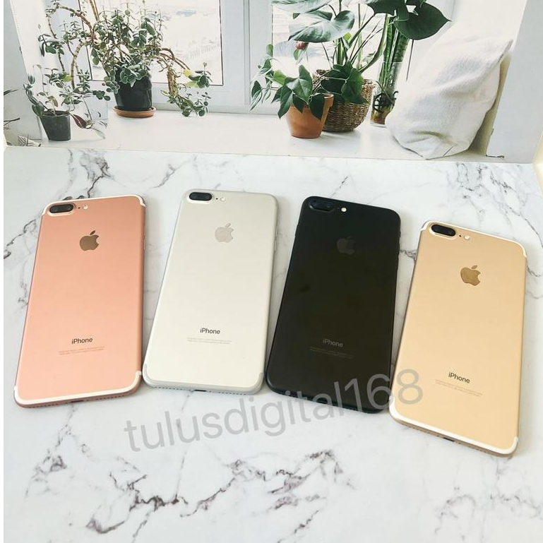 HP Apple iPhone 7 Plus 7+ 32GB/128GB/256GB With Fingerprint Second 100% Original Ex Internasional