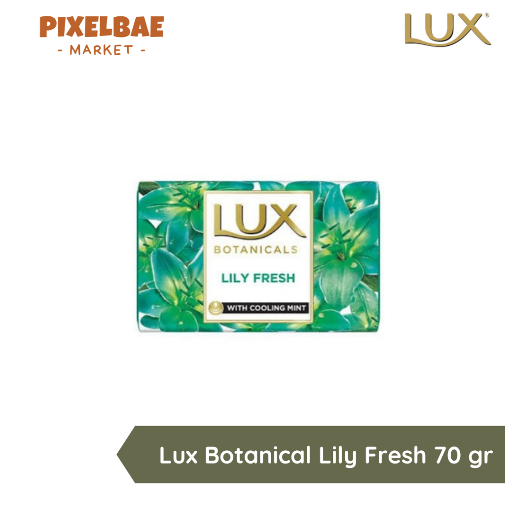 SABUN BATANG LUX BOTANICALS LILY FRESH 70 GR