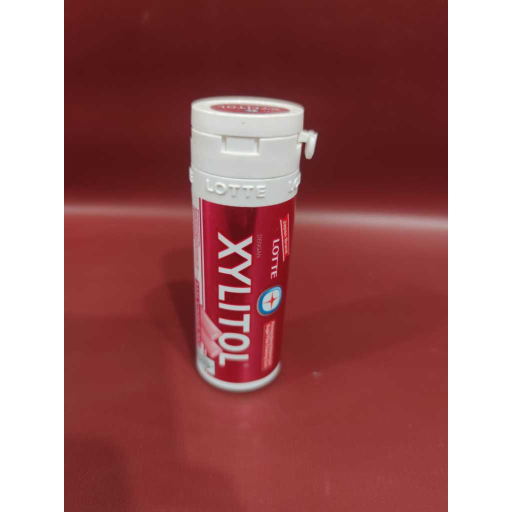 

Lotte Xylitol Rasa Strawberry Mint 19Butir - Permen Karet Mint