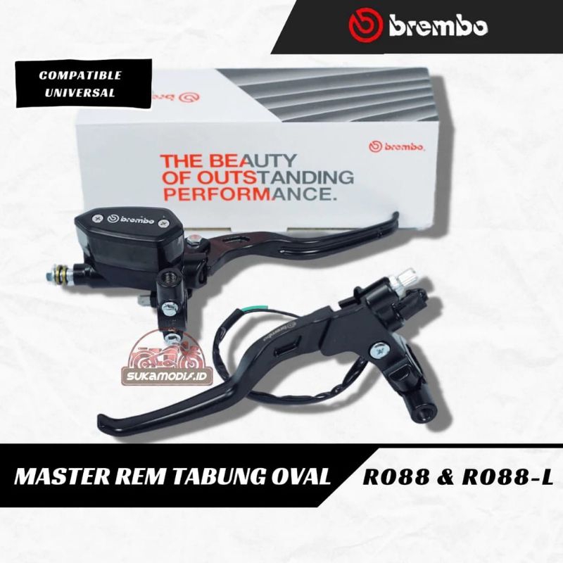 (Sale)Master Rem BR3MB0 Tabung Oval Model RCB E-2 Plus kiri Kopling Switch Kabel Universal Semua Mot