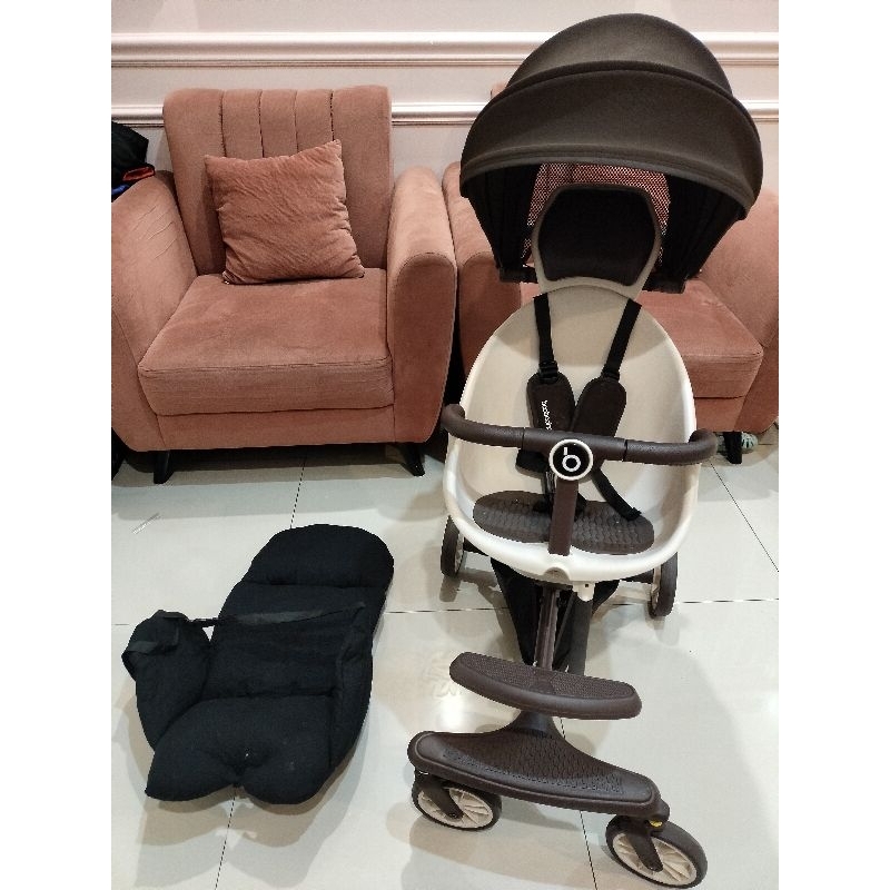 preloved stroller Baobaohao v8 caramel