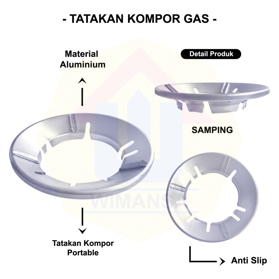 WMS-TATAKAN KOMPOR GAS - TUNGKU KOMPOR PORTABLE