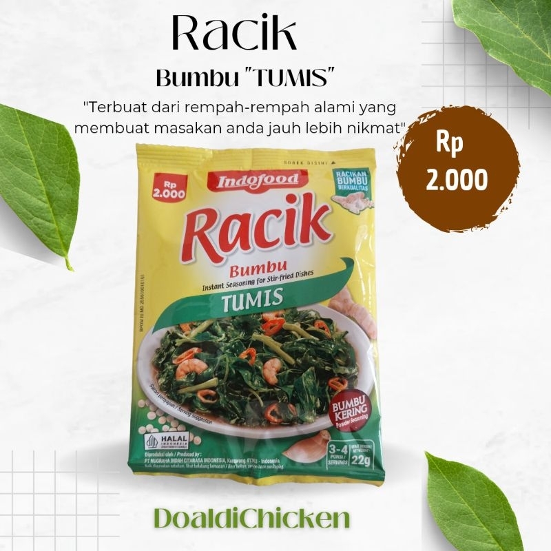 

Indofood Bumbu Racik Tumis 22g