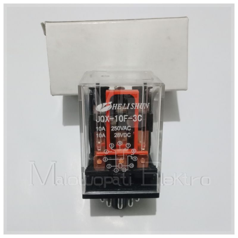 Relay 11 PIN AC 220V Helishun