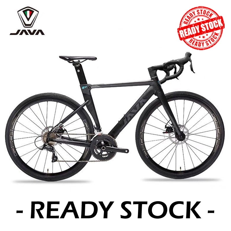 READY STOCK Java Siluro 3 Discbrake 18 Speed - UCI - Road Bike