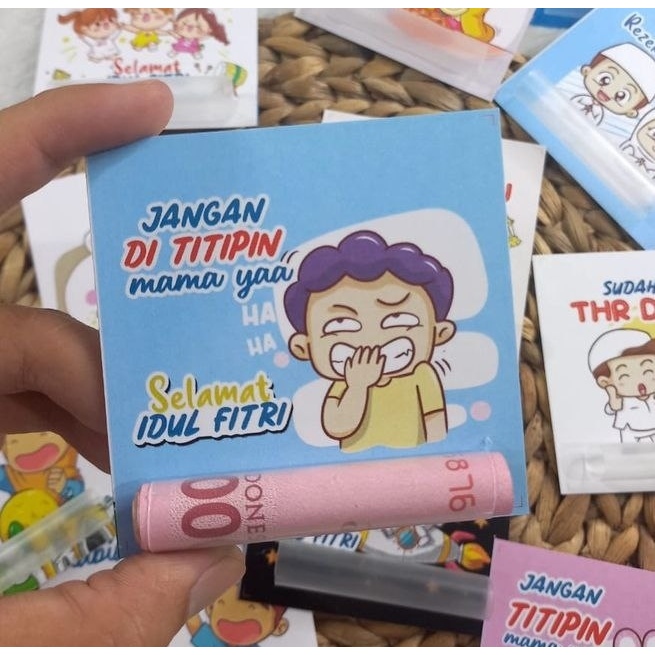 

" " PER PACK " " " 1 PACK ISI 10 Amplop / Angpau THR / Lebaran / Imlek / Syukuran Amplop Sedotan Viral Paling Murah / Lucu / Unik murah viral INI KHUSUS 1 PACK YAA ISI 10 BIJI HANYA AMPLOP SUDAH LENGKAP SAMA SLOTIP DAN