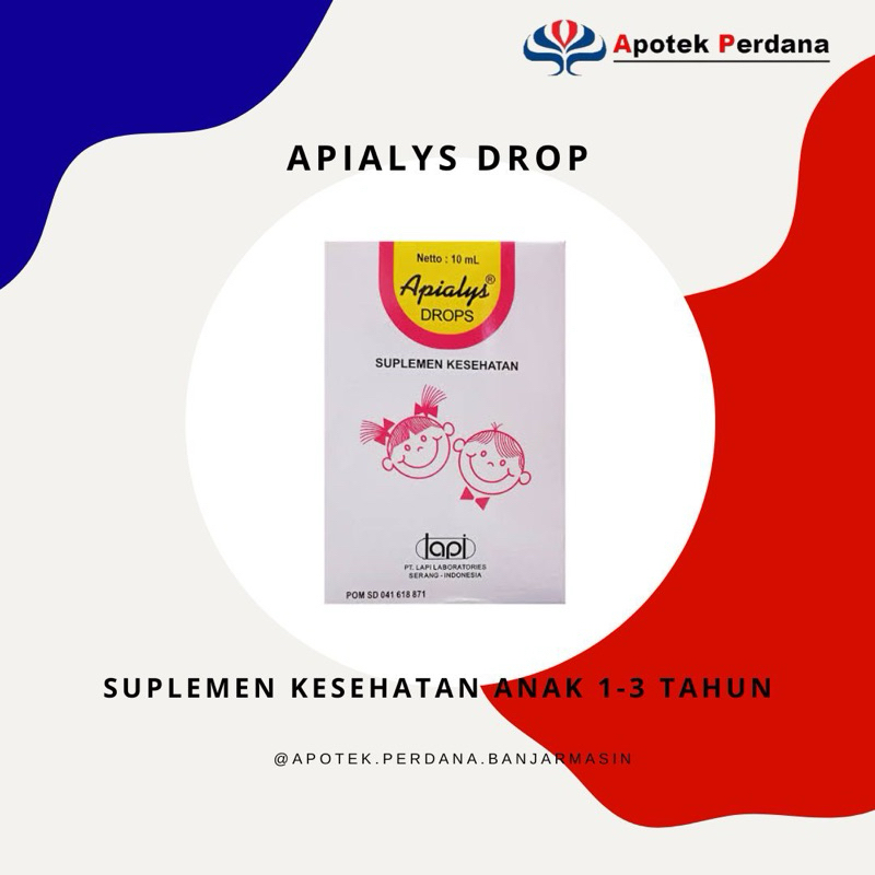Apialys Sirup // Apialys Drop - Vitamin Anak & Bayi