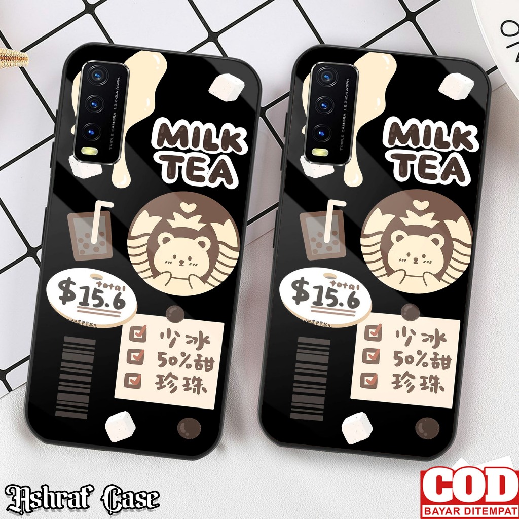 Case VIVO Y12S / Y20 / Y20S / Y20SG - Casing VIVO Y20 / Y12S / Y20S / Y20SG ( Starbk ) Silikon Hp Y1