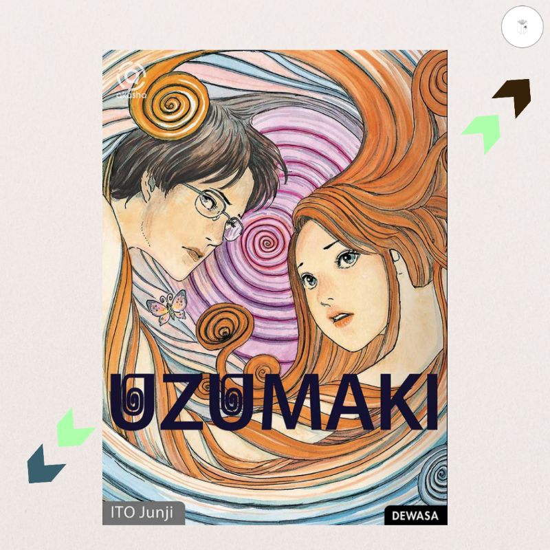 Buku Komik Uzumaki - Junji Ito