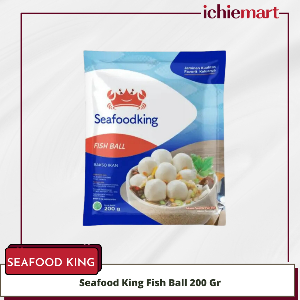 

Seafood King Fish Ball Bakso Ikan 200 Gr