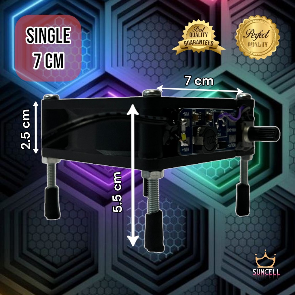 Mycoolcell Kipas Fan Usb 7 Cm Silent Turbo 7000 Rpm