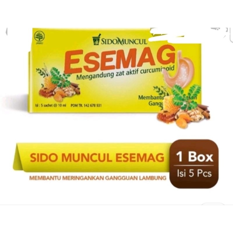 

SIDOMUNCUL Esemag Cair Kemasan Box isi 5 sachet @ 10ml