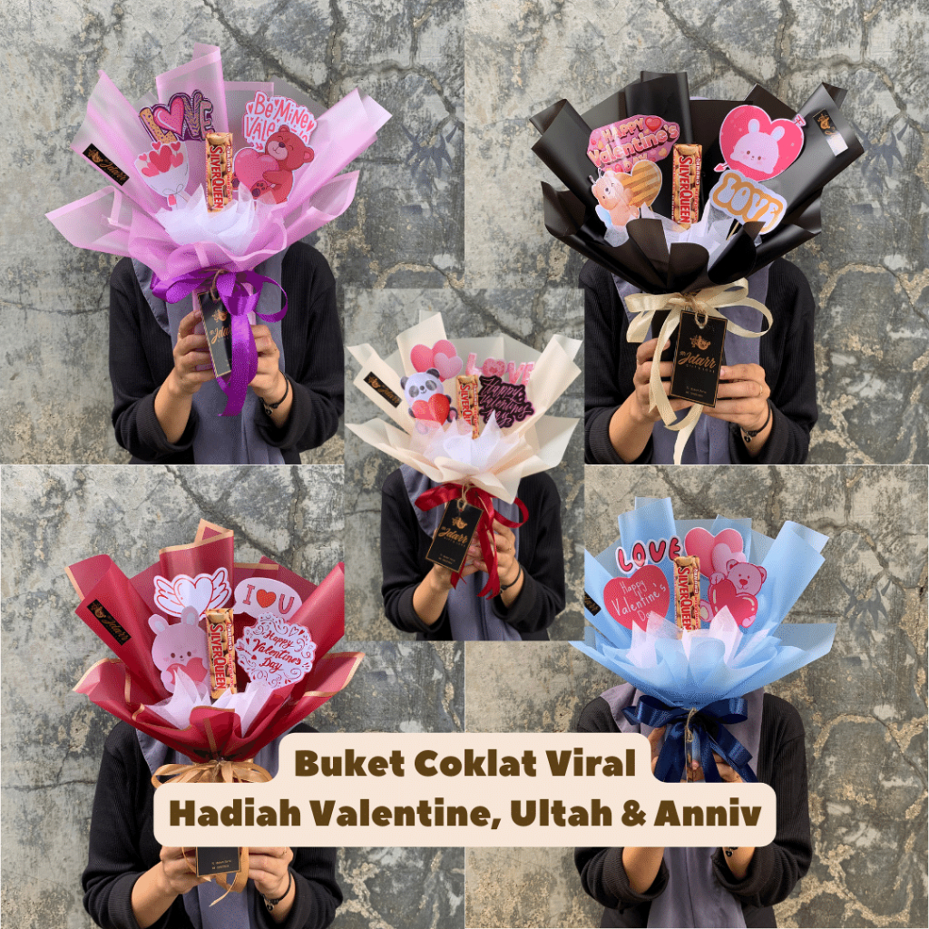 

Buket Coklat Hadiah Valentine Gift Anniversary Size Small Kado Ulang Tahun Kejutan Pacar Unik Viral Murah Bisa Request