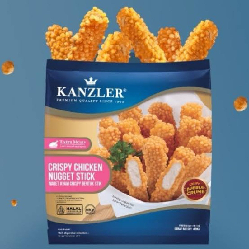 

Kanzler Crispy Chicken Nugget Stick 450 gram