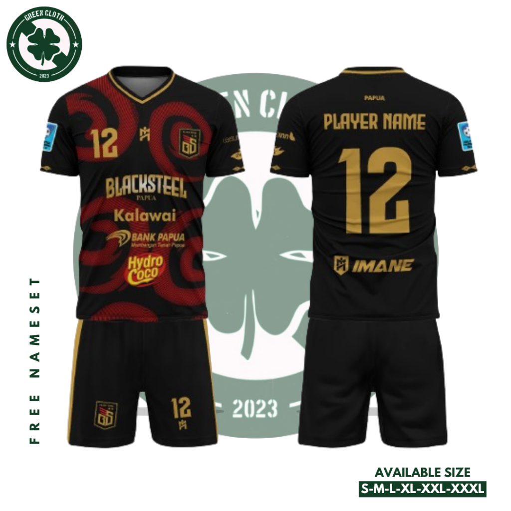 JERSEY FUTSAL BLACKSTEEL 2022/2023 - HOME