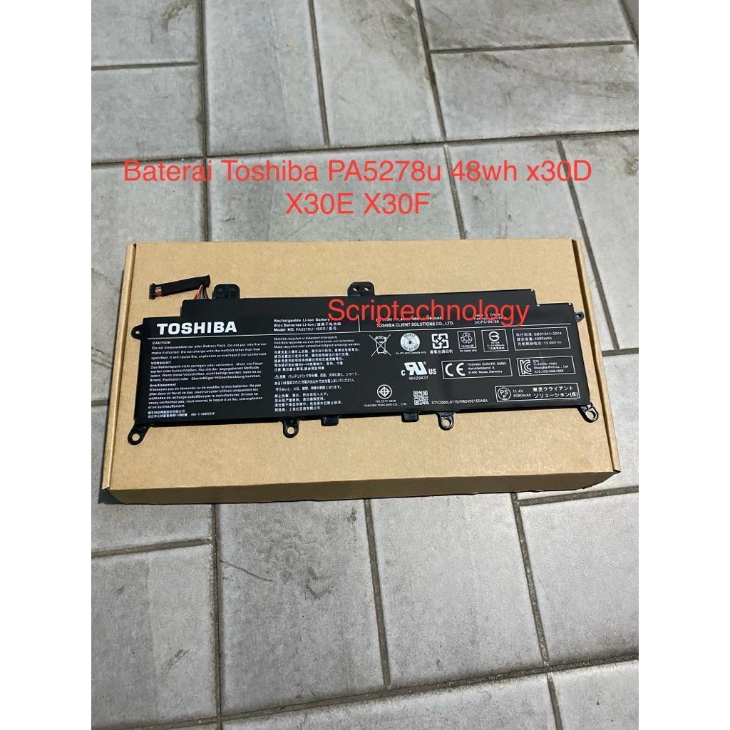 Batre Toshiba X30-D X30-E PA5278U PA5278 Portege X30-D-13Z X30-F-14W