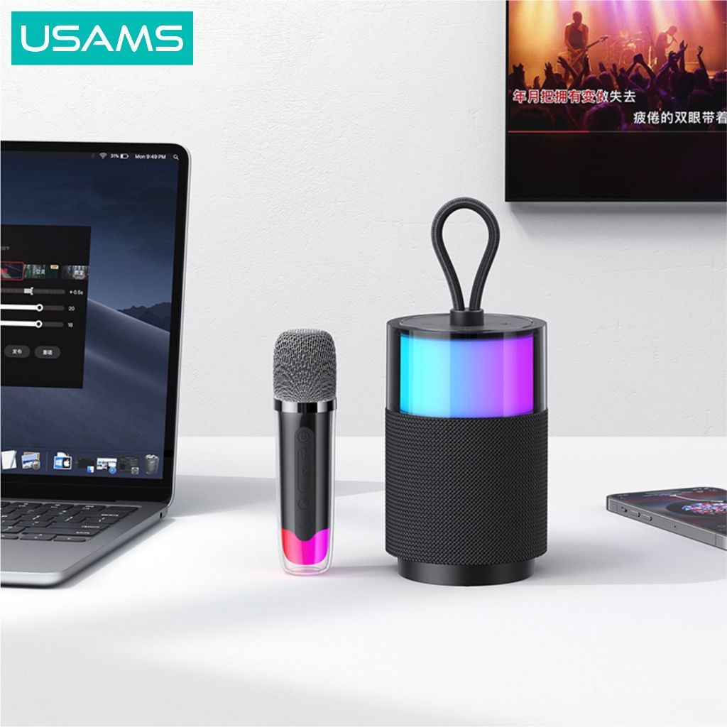 USAMS YX012/YX013 Speaker Bluetooth 5.3 Black