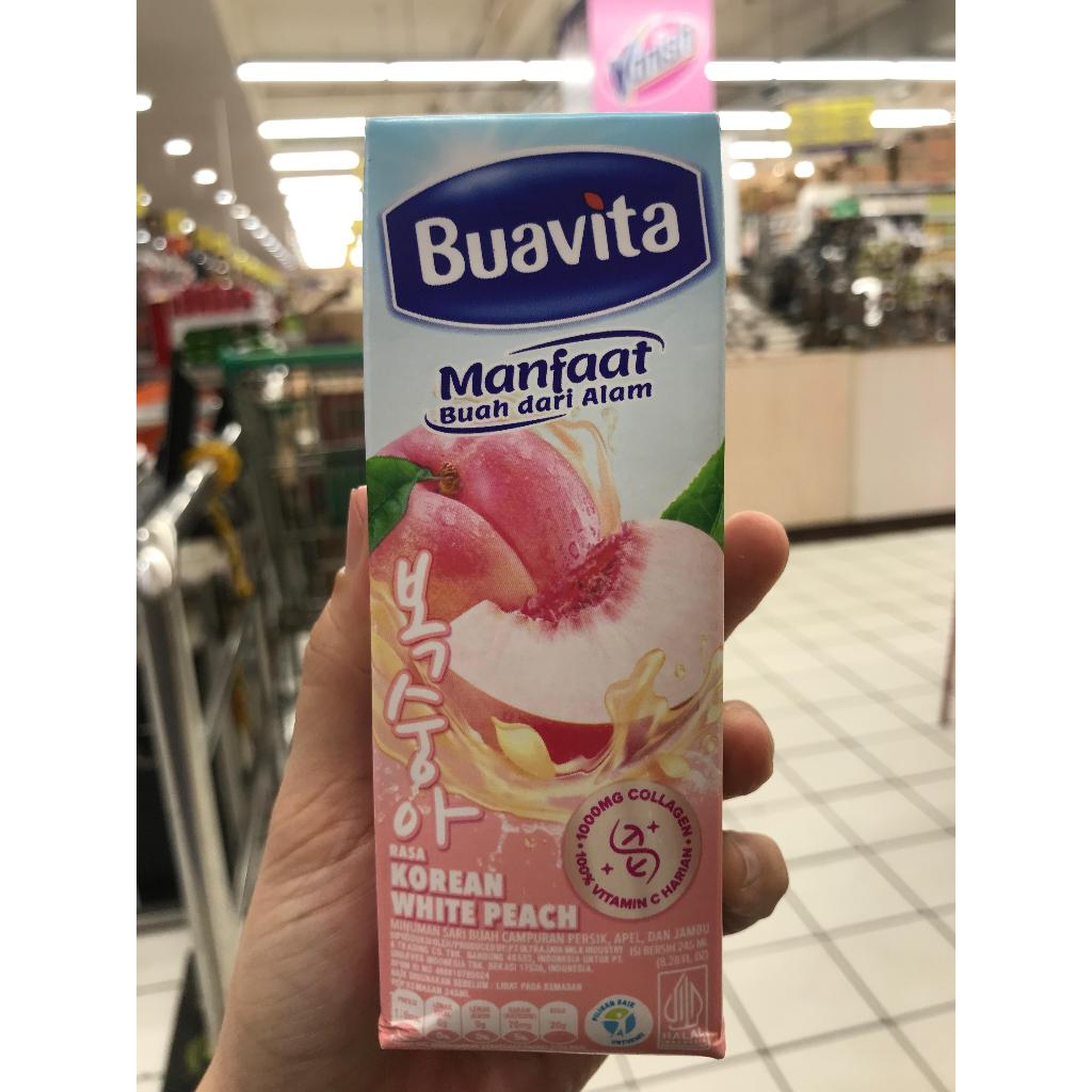 

BUAVITA KOREAN WHITE PEACH 245ML