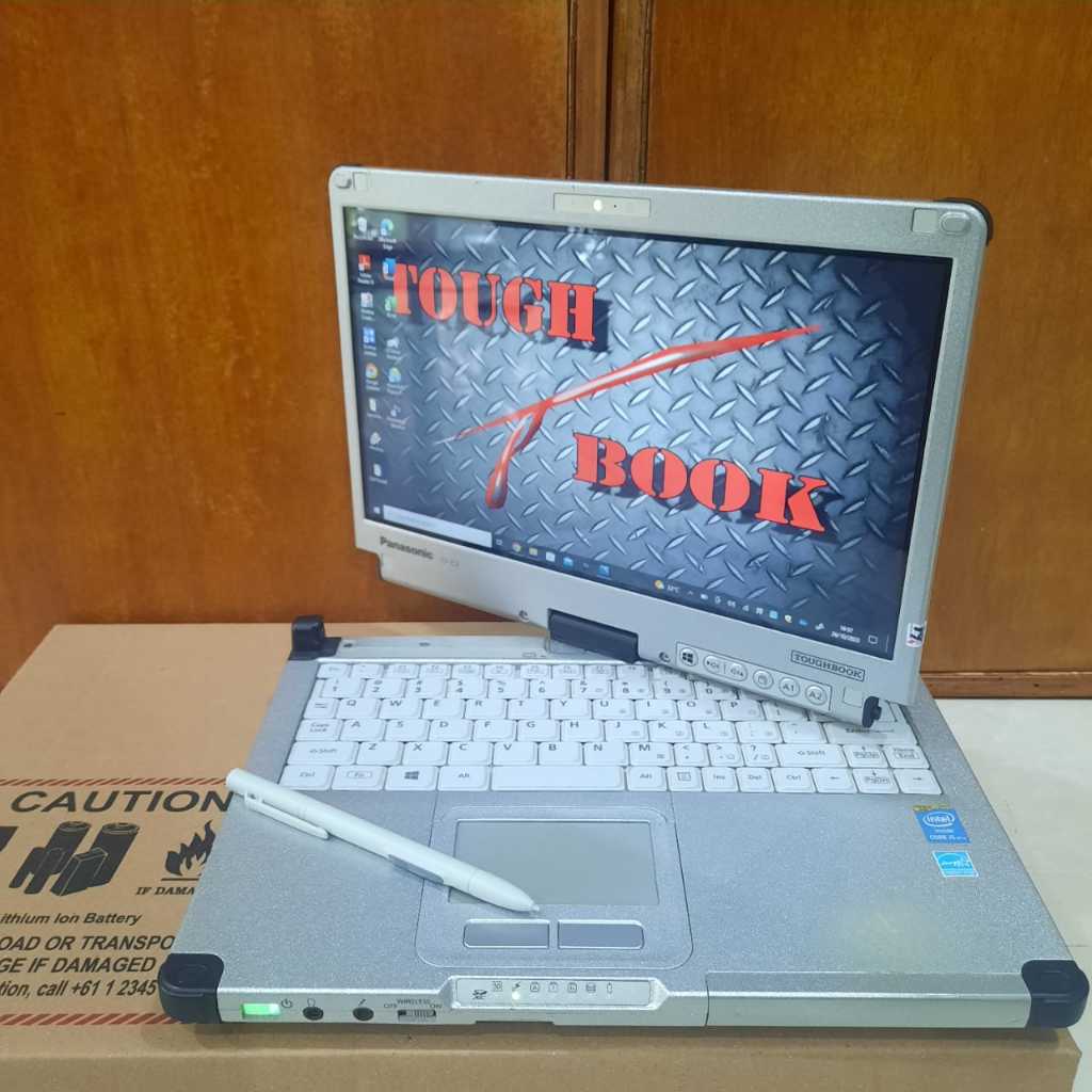 Laptop Seri Langka Panasonic ToughBook CF-C2 Core i5-4300U 8/256Gb Pen ORI