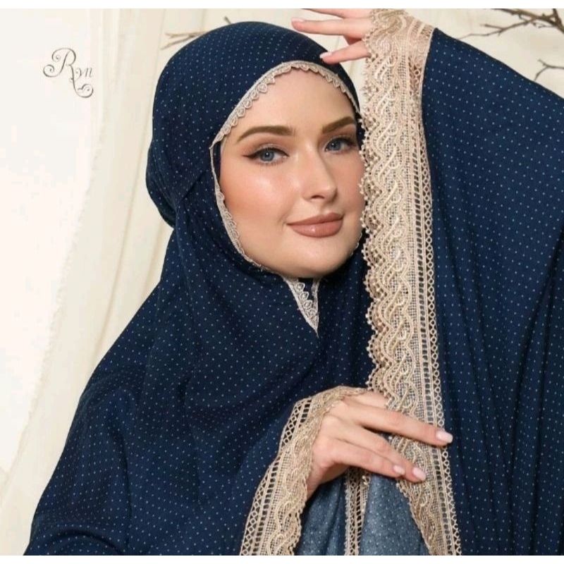 Mukena Dewasa Rayyan Sabiya | Mukena Traveling Rayyan Rayon RYN Jumbo