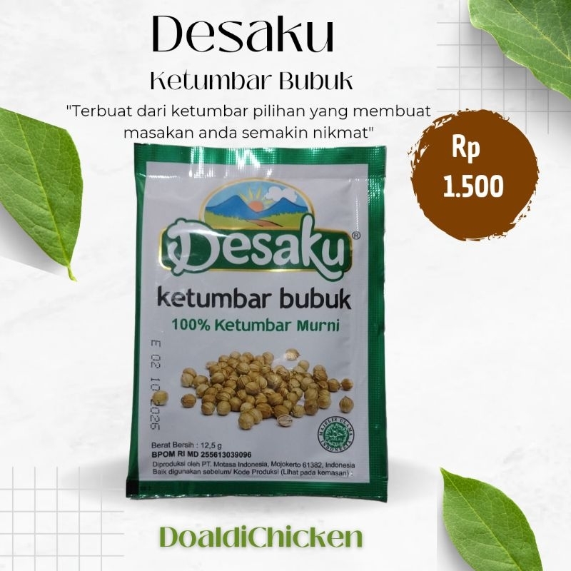 

Desaku Ketumbar Bubuk 12,5g