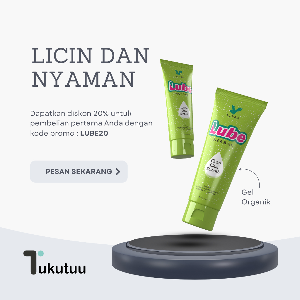 Pelumas sex lubricant gel Pelumas vagina 50ml Pelumas Herbal / Aman tanpa efek samping / Tersedia un
