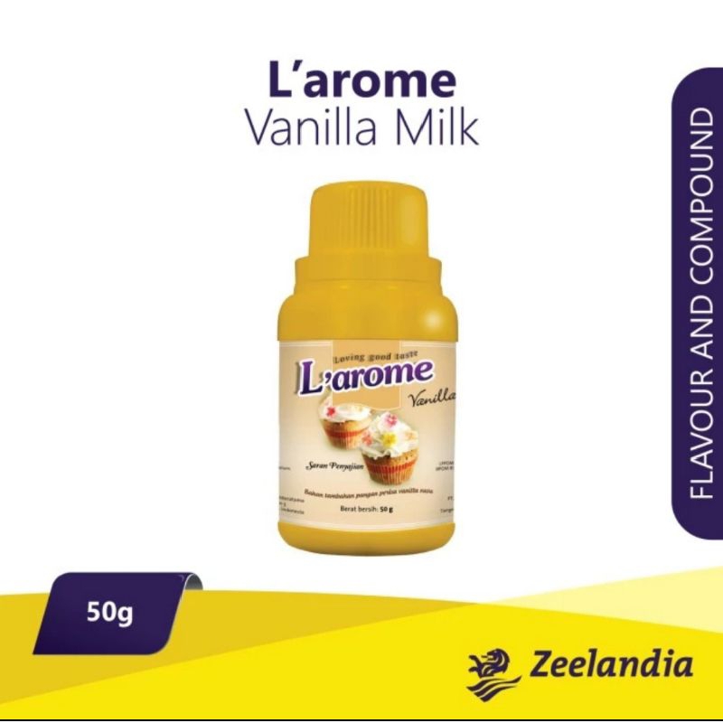 

Larome Vanilla Susu/ Larome Vanilla Milk 50 gr