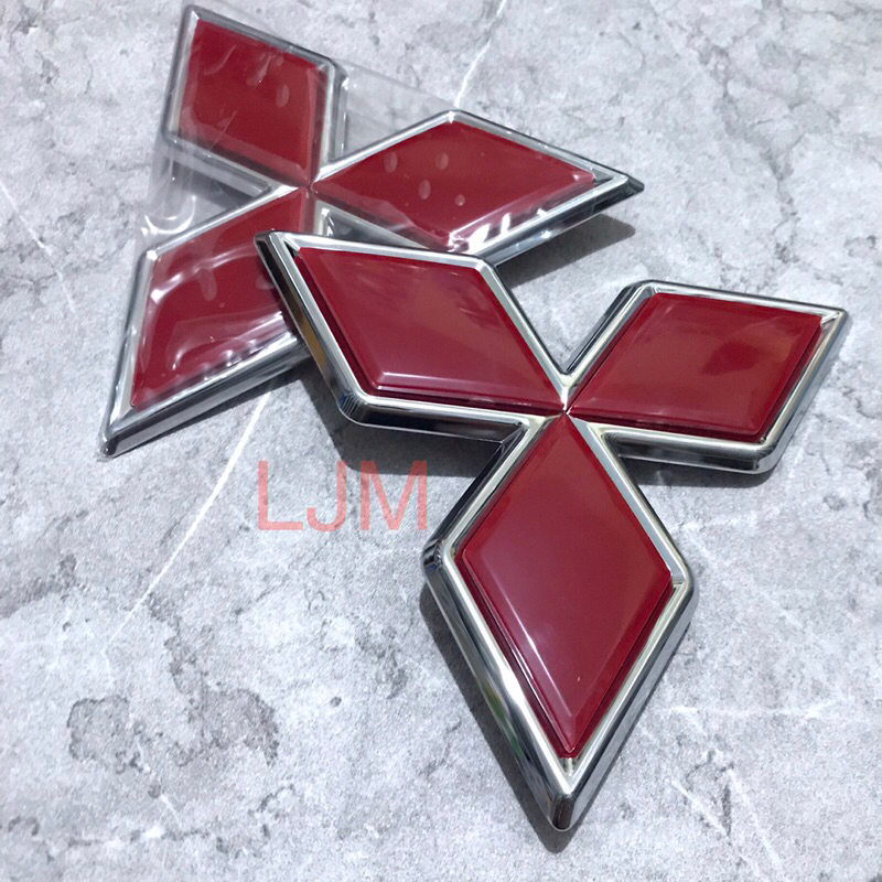 emblem logo mitsubishi tiga berlian mobil truck canter