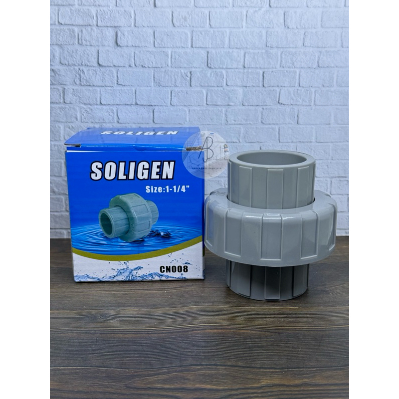 Watermur PVC SOLIGEN CN003 11/4” / Water Mur SOLIGEN CN003 1-1/4” / Union Socket SOLIGEN 11/4”