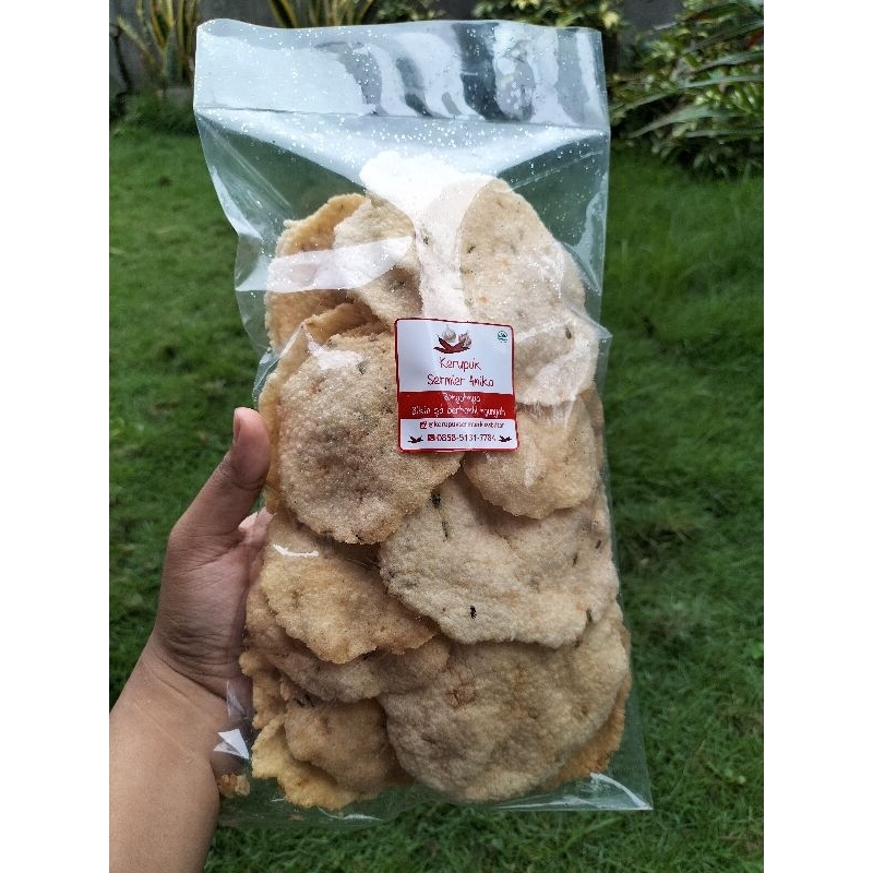 

Snack Kiloan, Kerupuk Sermier Rasa Pedas, Kerupuk Ketela, Kerupuk Singkong