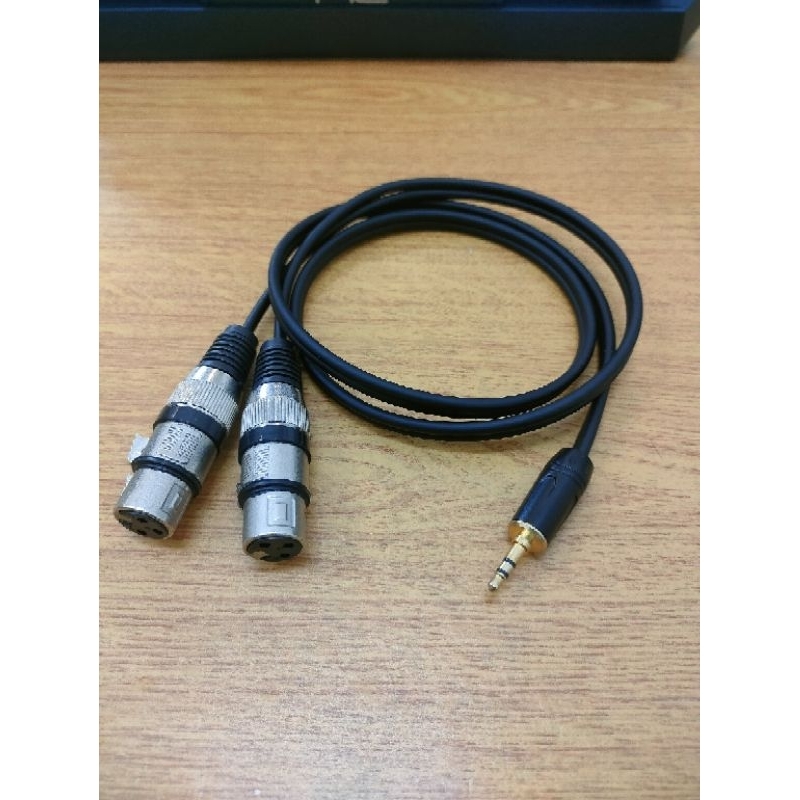 KABEL AUDIO MIXER JACK XLR CANON CEWE TO JACK AUX 3.5MM / KABEL AUDIO JACK 3.5MM TO JACK XLR CANON C