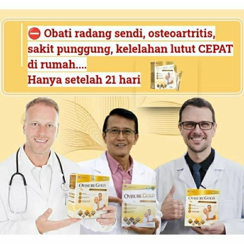 

OVISURE GOLD MILK SUSU Obat Tulang Dan Sendi Yang Sehat 100% Origin