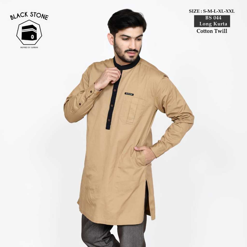 Kurta Pakistan Black Stone BS044