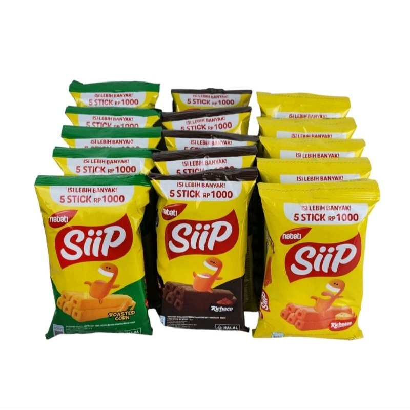 

Nabati Siip 1000 Snack Jagung Keju Cokelat isi 10pcs