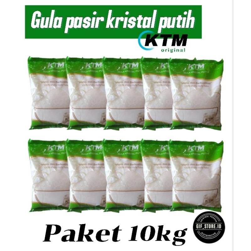 

( JATIM ) PAKET GULA PASIR KTM 10Kg TERMURAH