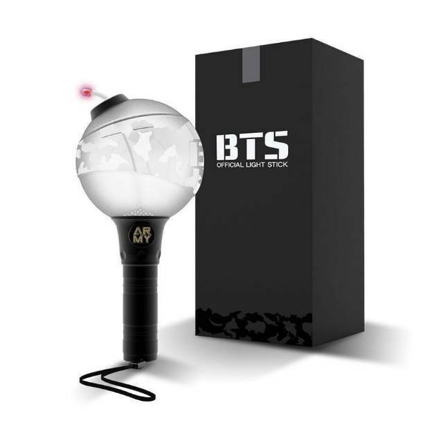 Rak Lightstick BTS Versi 1 x Box / Rak Lightstick BTS Versi 1 x Kardus