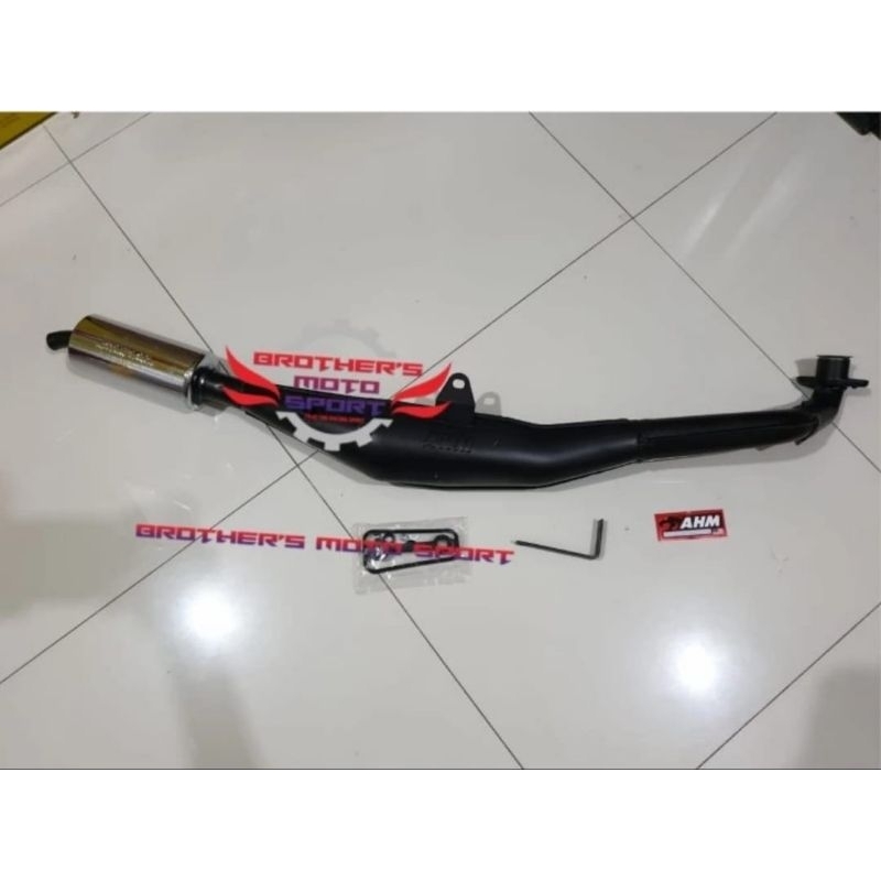 knalpot ahm fizr satria 2tak knalpot standar racing fizr satria hiu knalpot original ahm fizR satria
