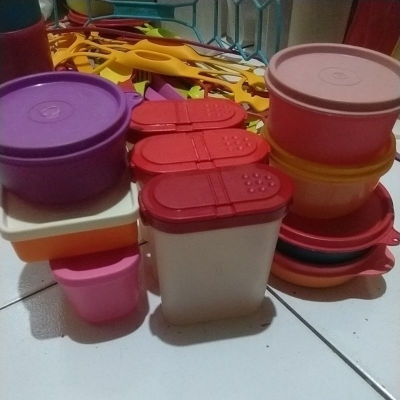 bowl kecil Tupperware second