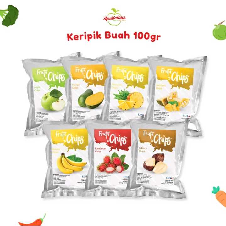 

APELICIOUS Keripik Buah Fruta 100 gram